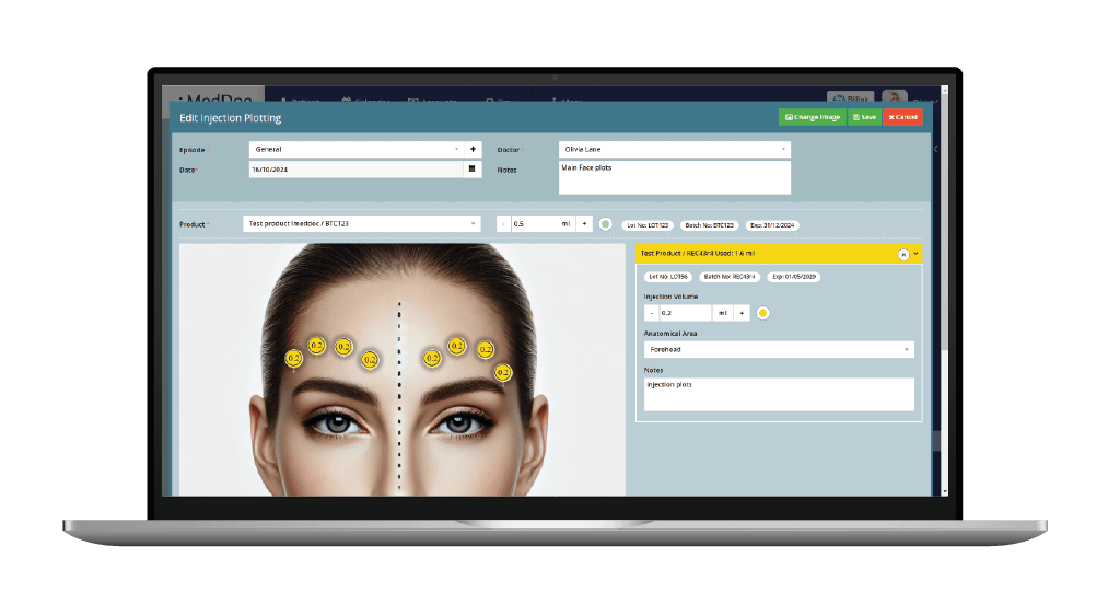 iMedDoc releases new features for the Aesthetics market