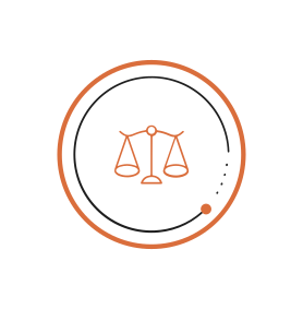 Scales of justice logo