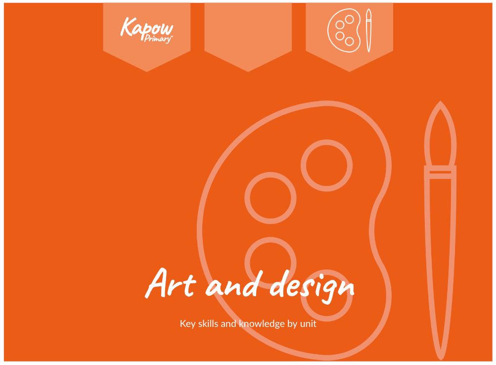 Art and design: Key skills and knowledge by unit