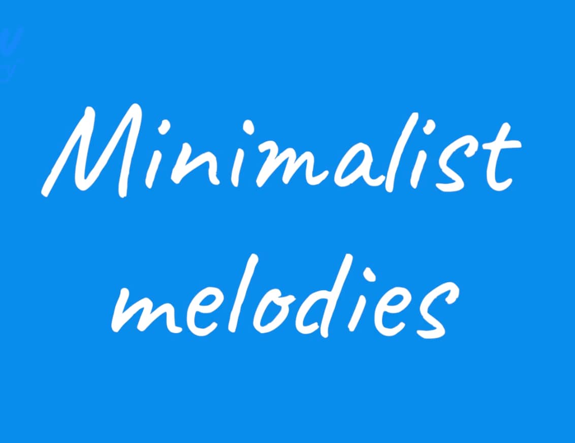 Teacher video: Minimalist melodies
