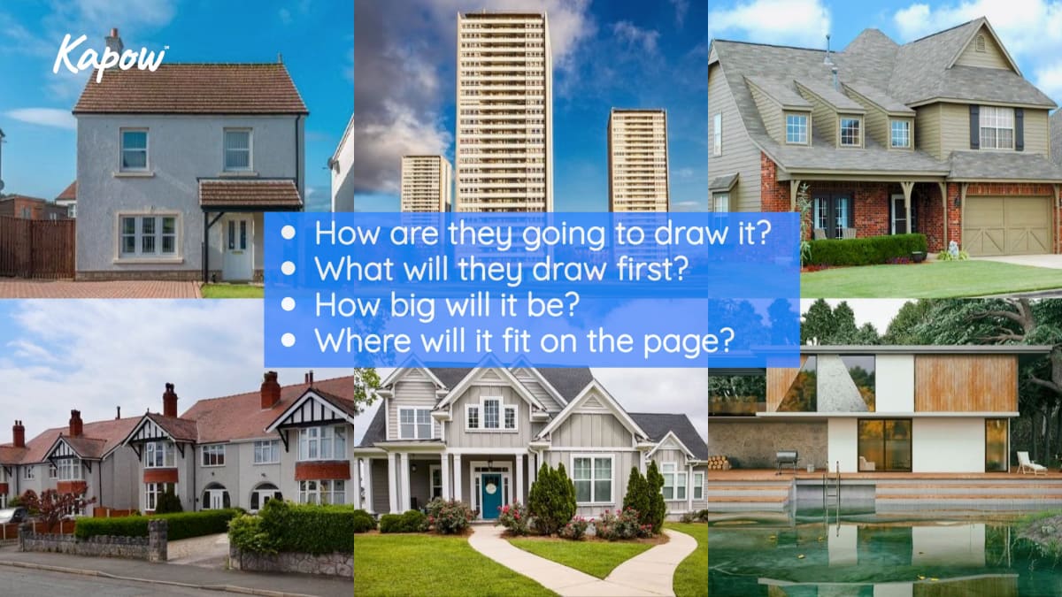 Teacher video: House drawing