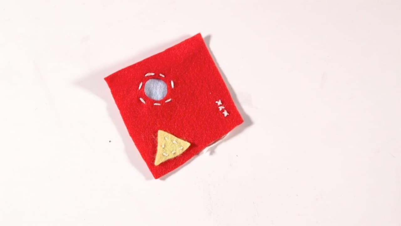 Lesson 1: Cross-stitch and appliqué