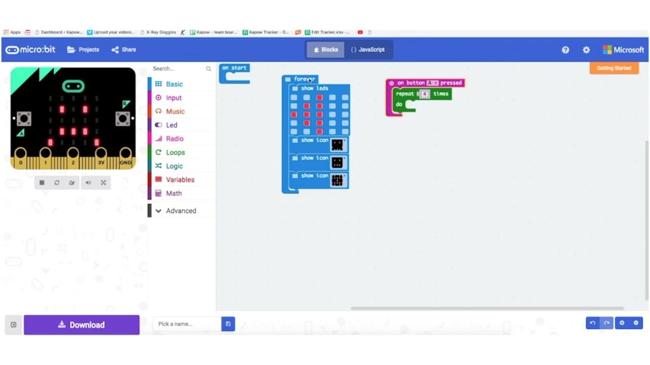 Lesson 2: Programming an animation