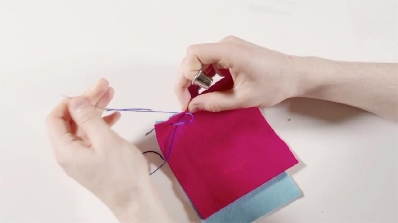 Lesson 1: Running stitch