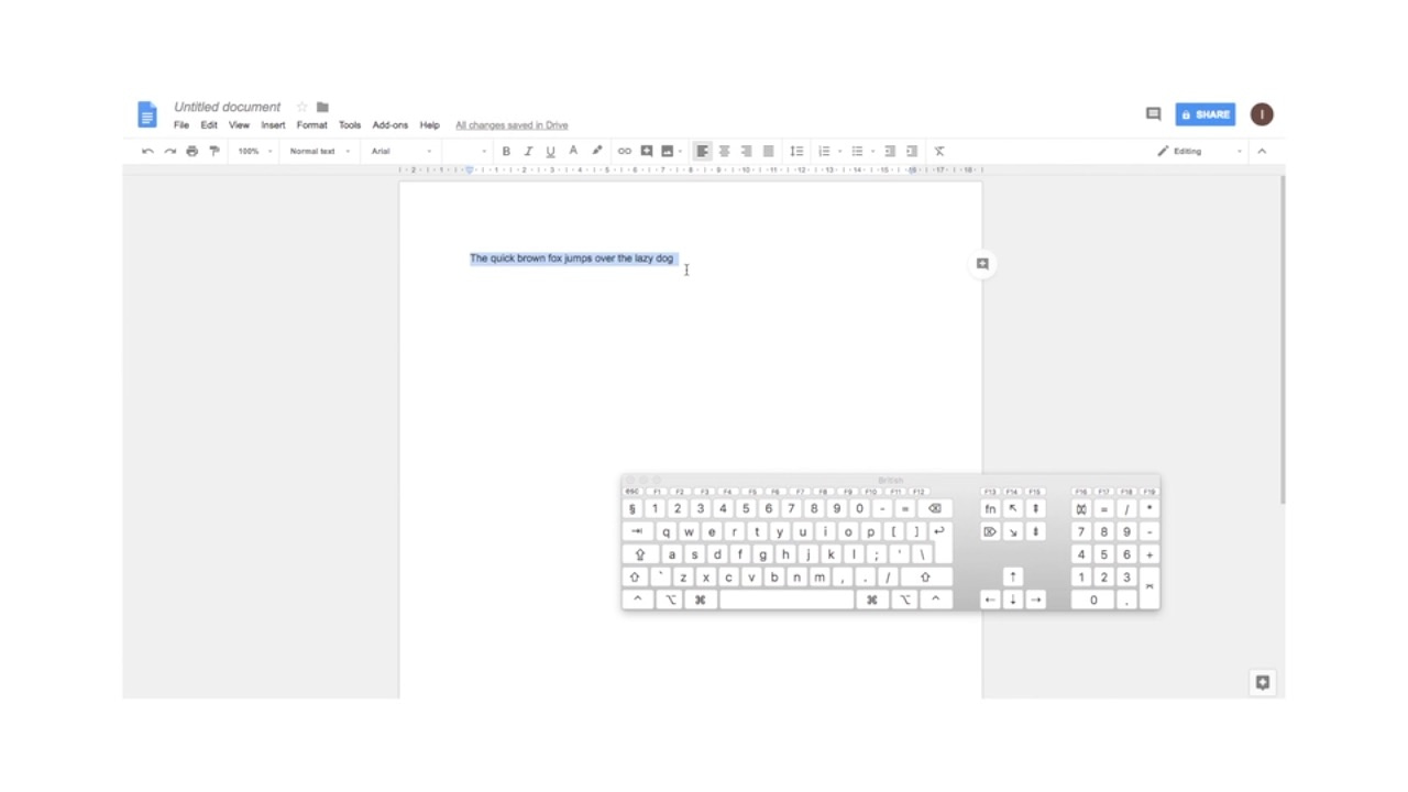 Lesson 2: Getting started with word processing