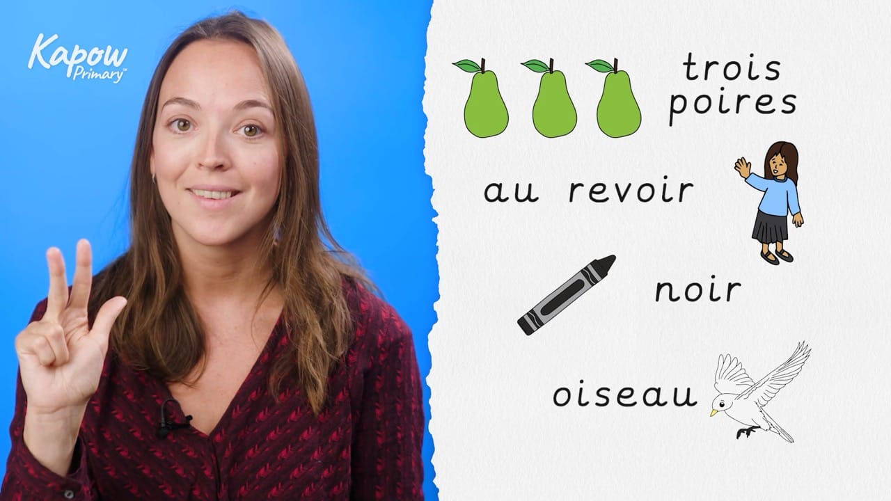 French phonics: oi
