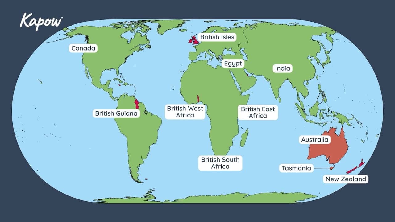Teacher video: What was the British Empire?