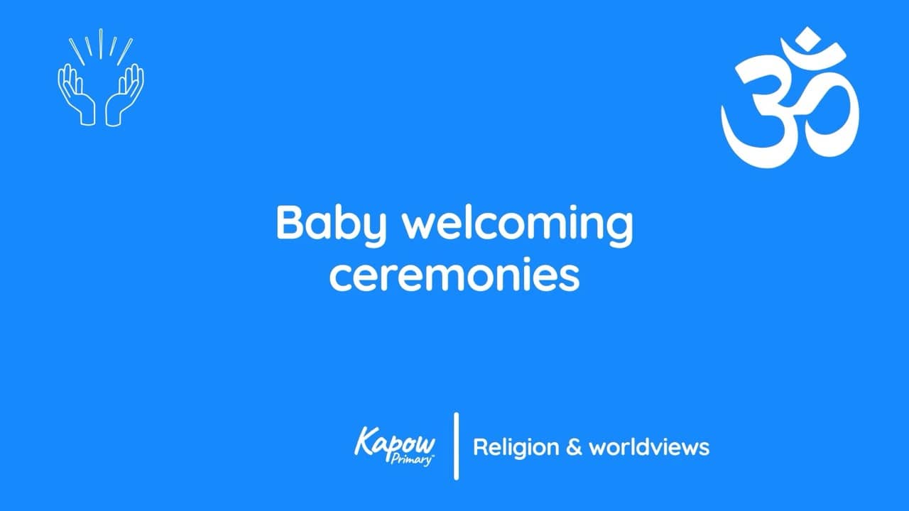 Teacher video: Baby welcoming ceremonies: Jatakarma