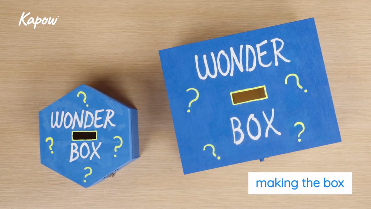 Teacher video: Using a wonder box