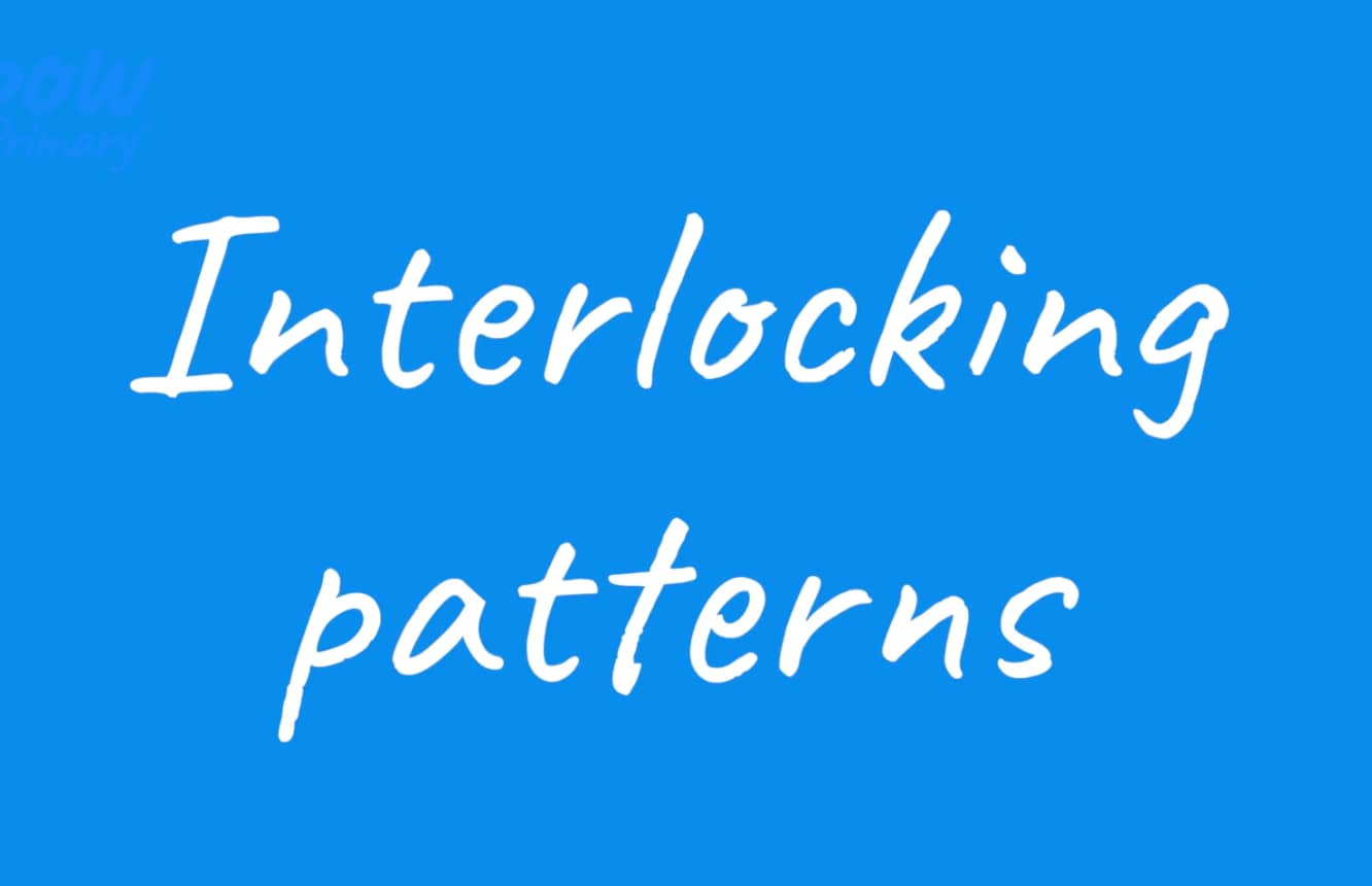 Teacher video: Interlocking patterns