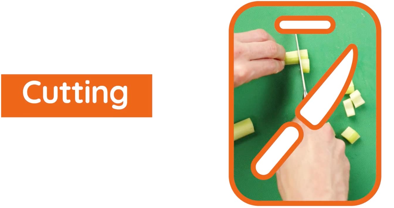 Pupil video: Bolognese preparation skills