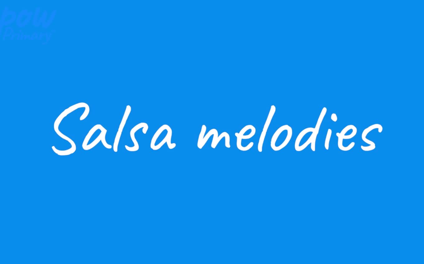 Teacher video: Salsa melody