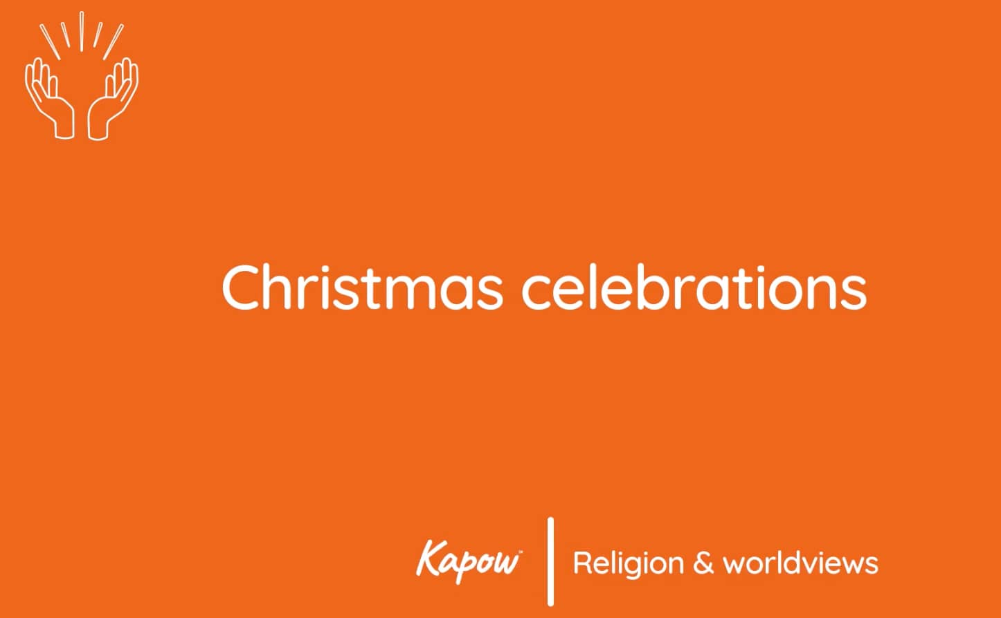 Pupil video: Christmas celebrations