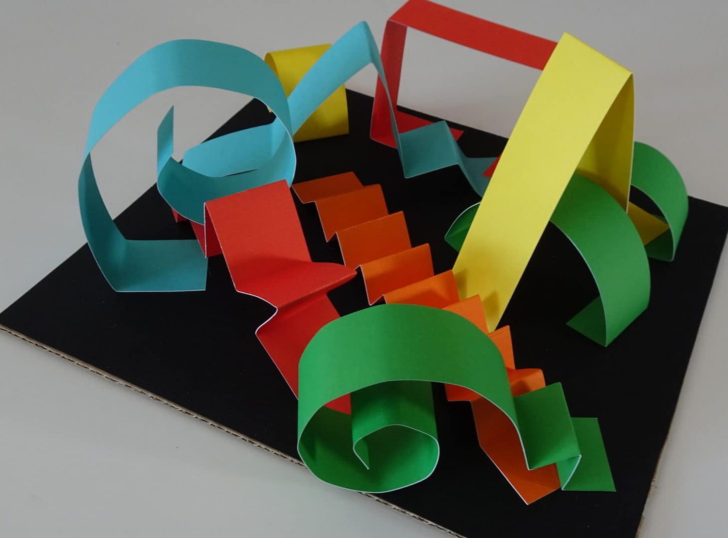 Sculpture and 3D: Paper play