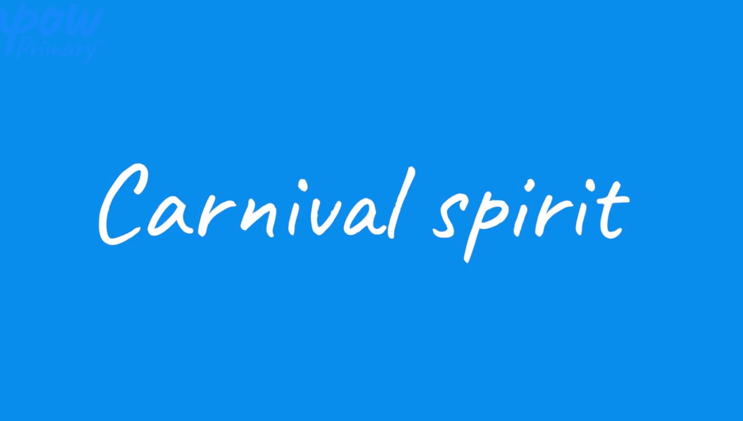 Teacher video: Carnival spirit