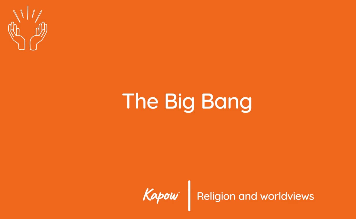 Pupil video: The Big Bang