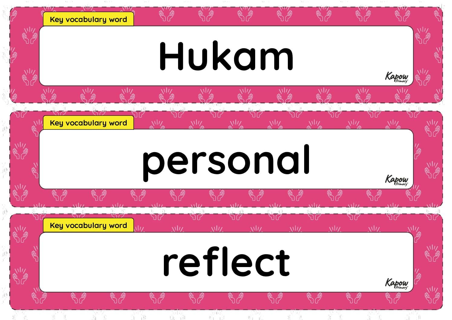 Vocabulary display – R&W Y5/6 (B): Why is there suffering? (Part 2)