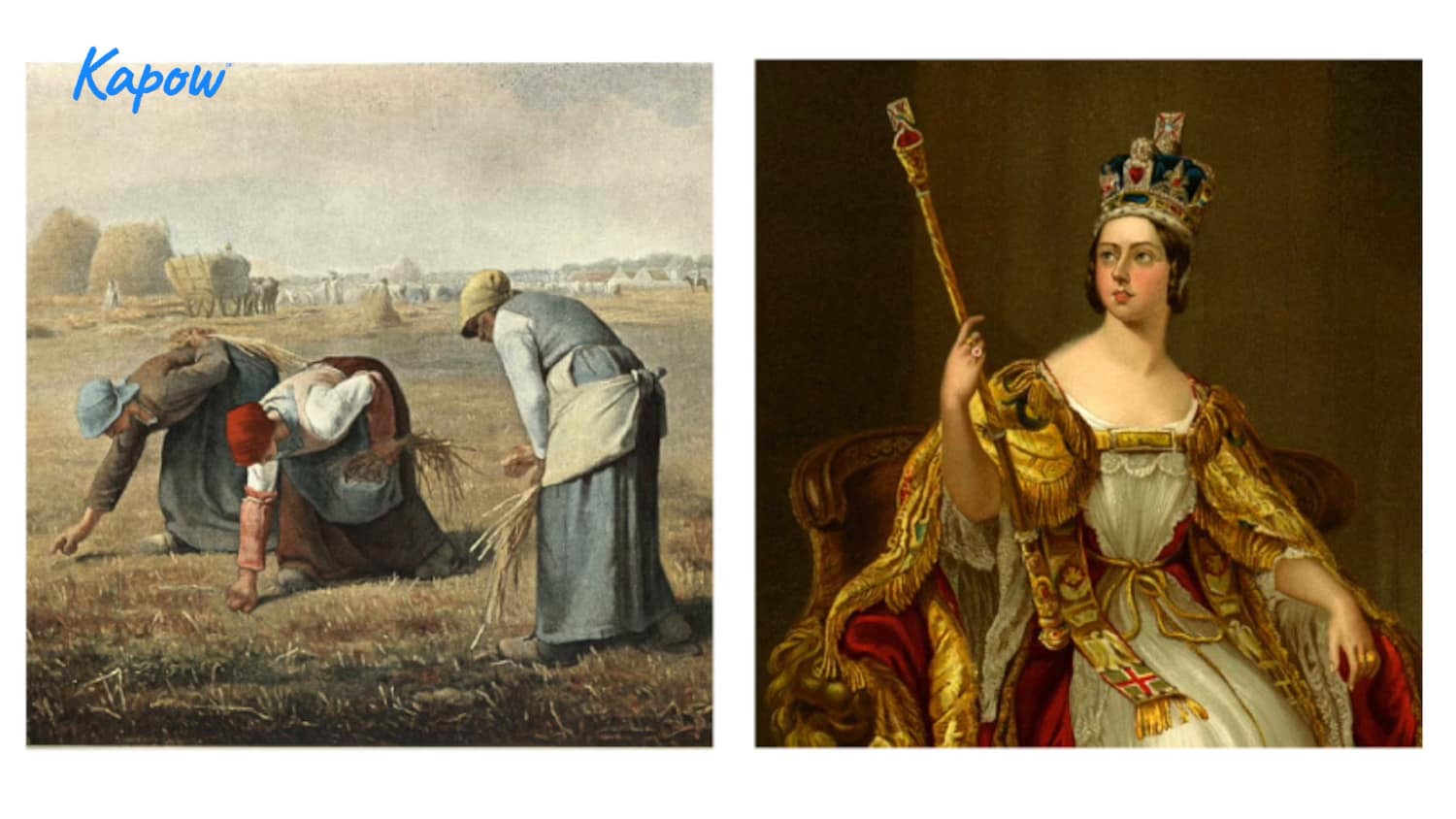 Teacher video: Photographic recreations of paintings