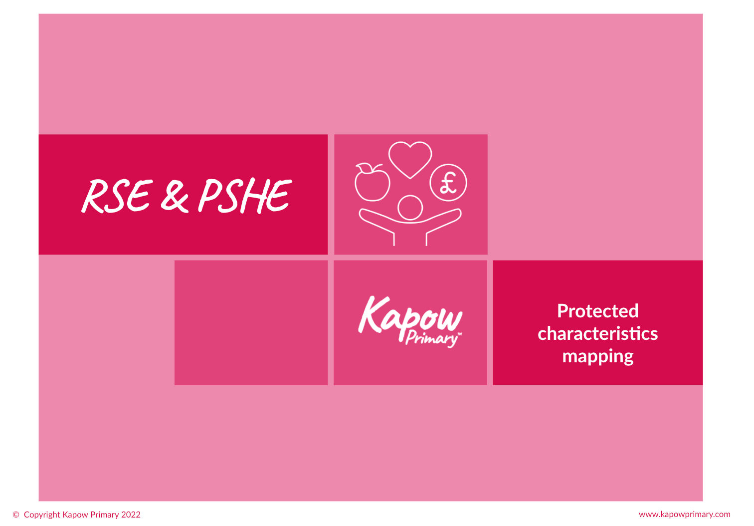 RSE & PSHE: Protected characteristics mapping