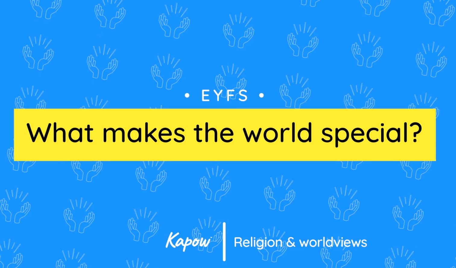 Teacher video: What makes the world special?
