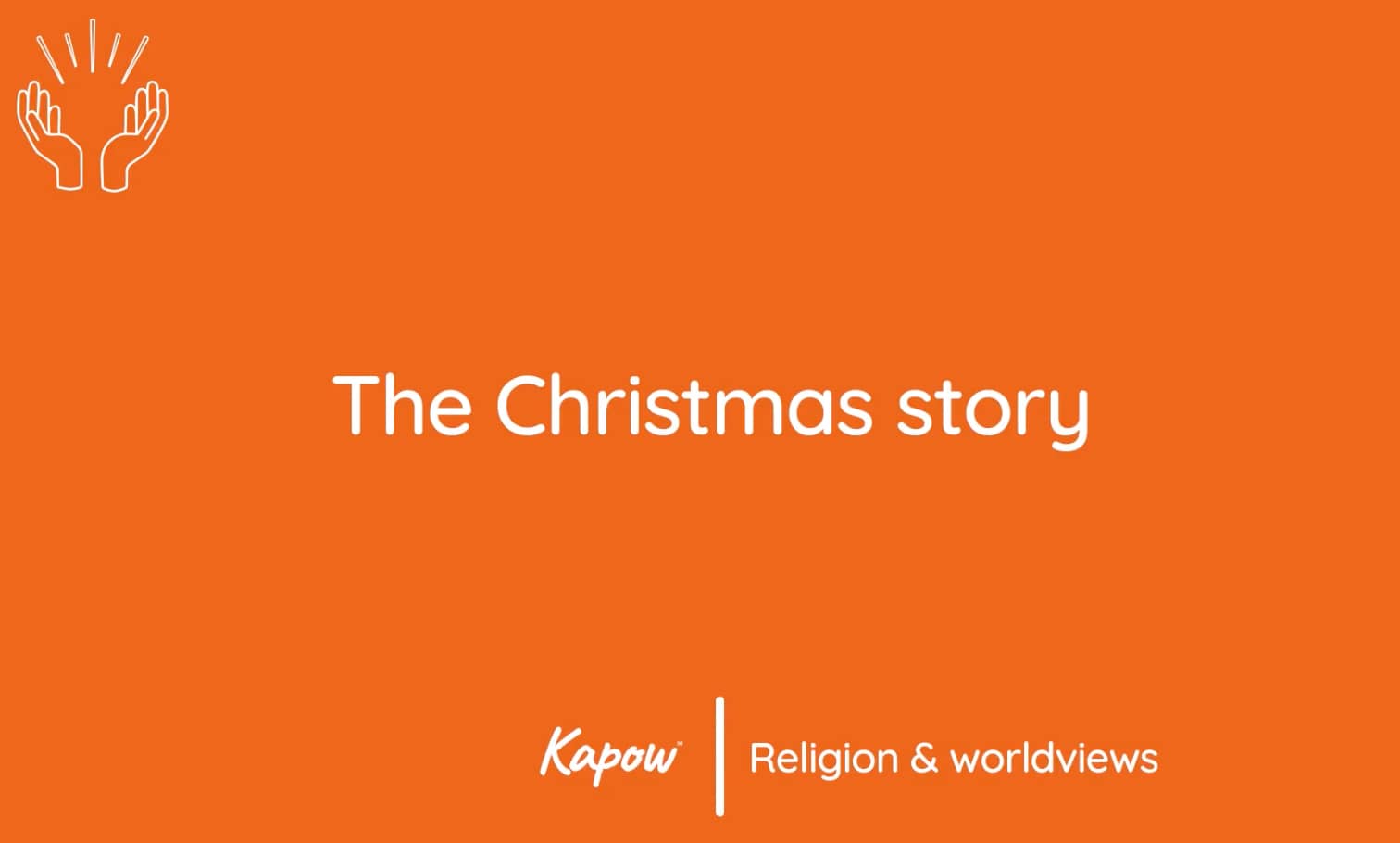 Pupil video: The Christmas story