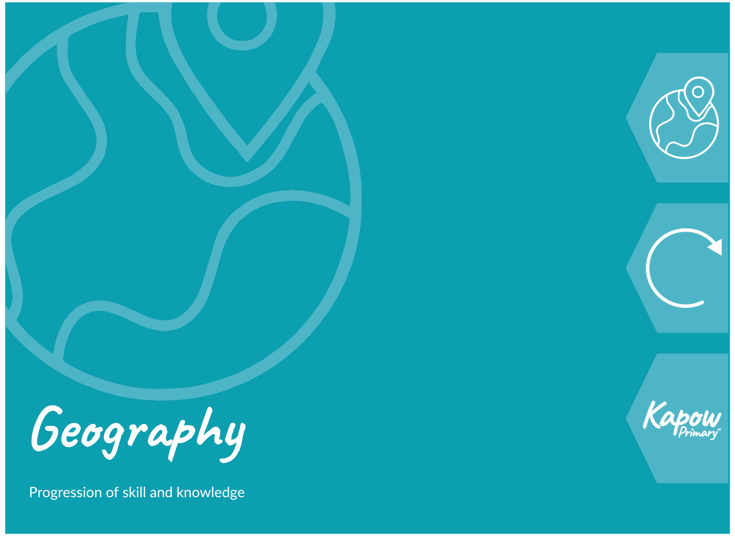 Geography progression of skills and knowledge mixed age