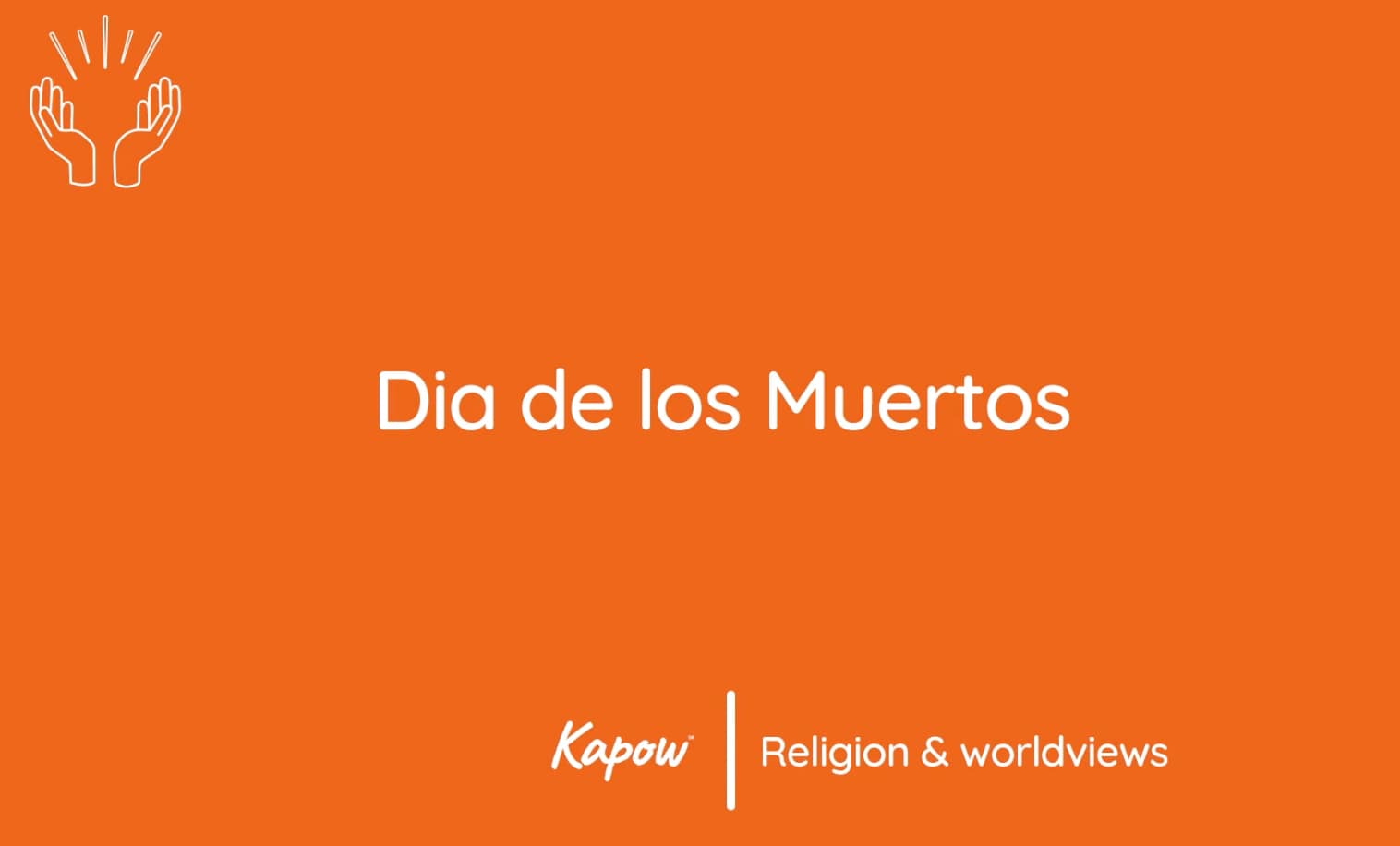 Pupil video: Dia de los Muertos