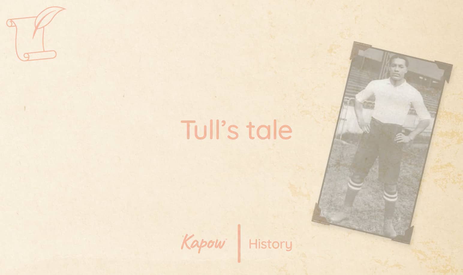 Pupil video: Tull’s tale