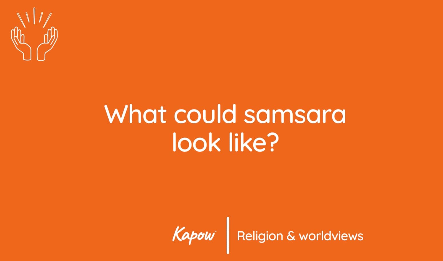 Pupil video: What could samsara look like?
