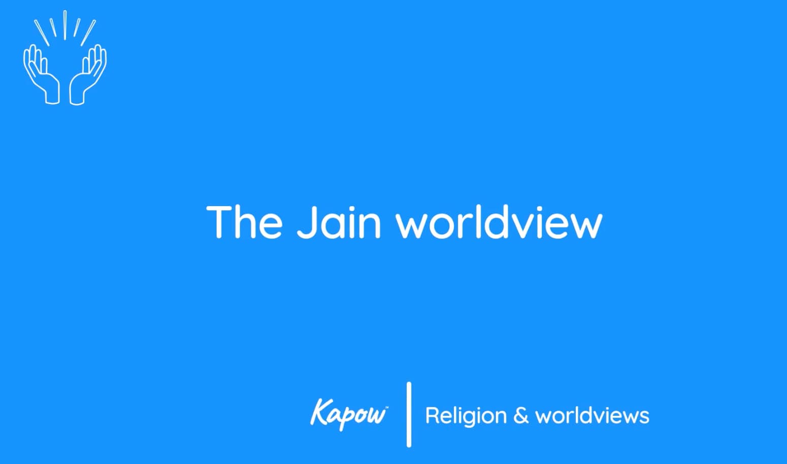 Teacher video: The Jain worldview