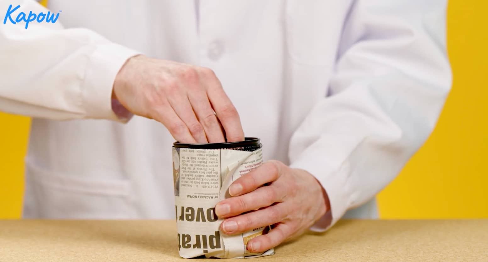 Teacher video: Making the plant pot