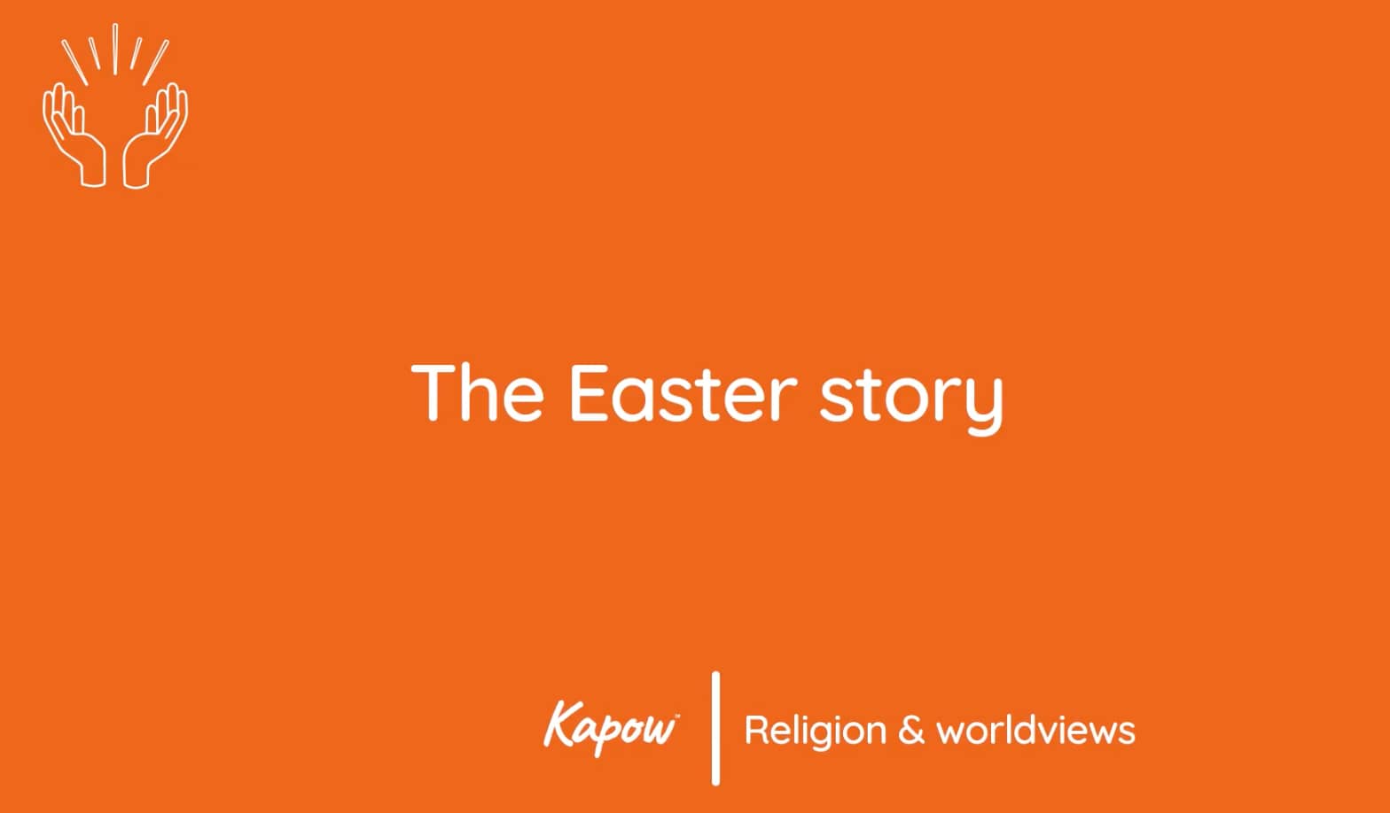 Pupil video: The Easter story