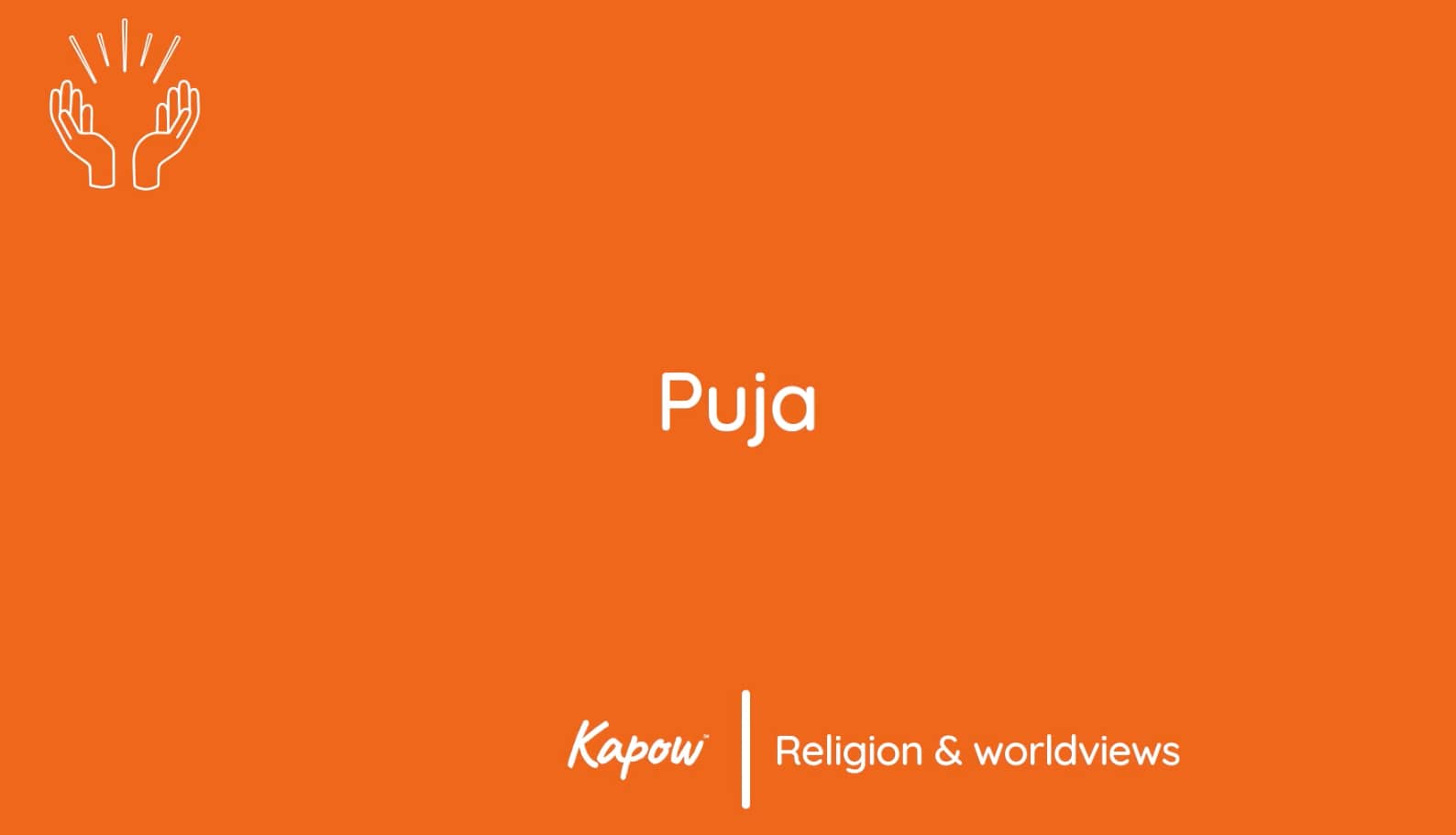 Pupil video: Puja