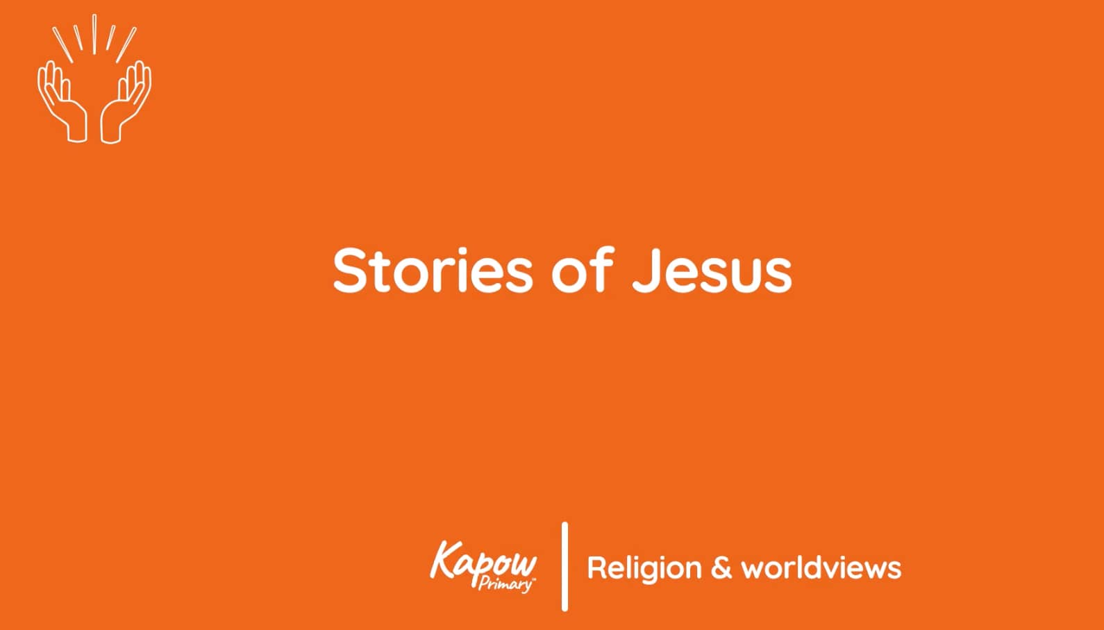 Pupil video: Stories of Jesus
