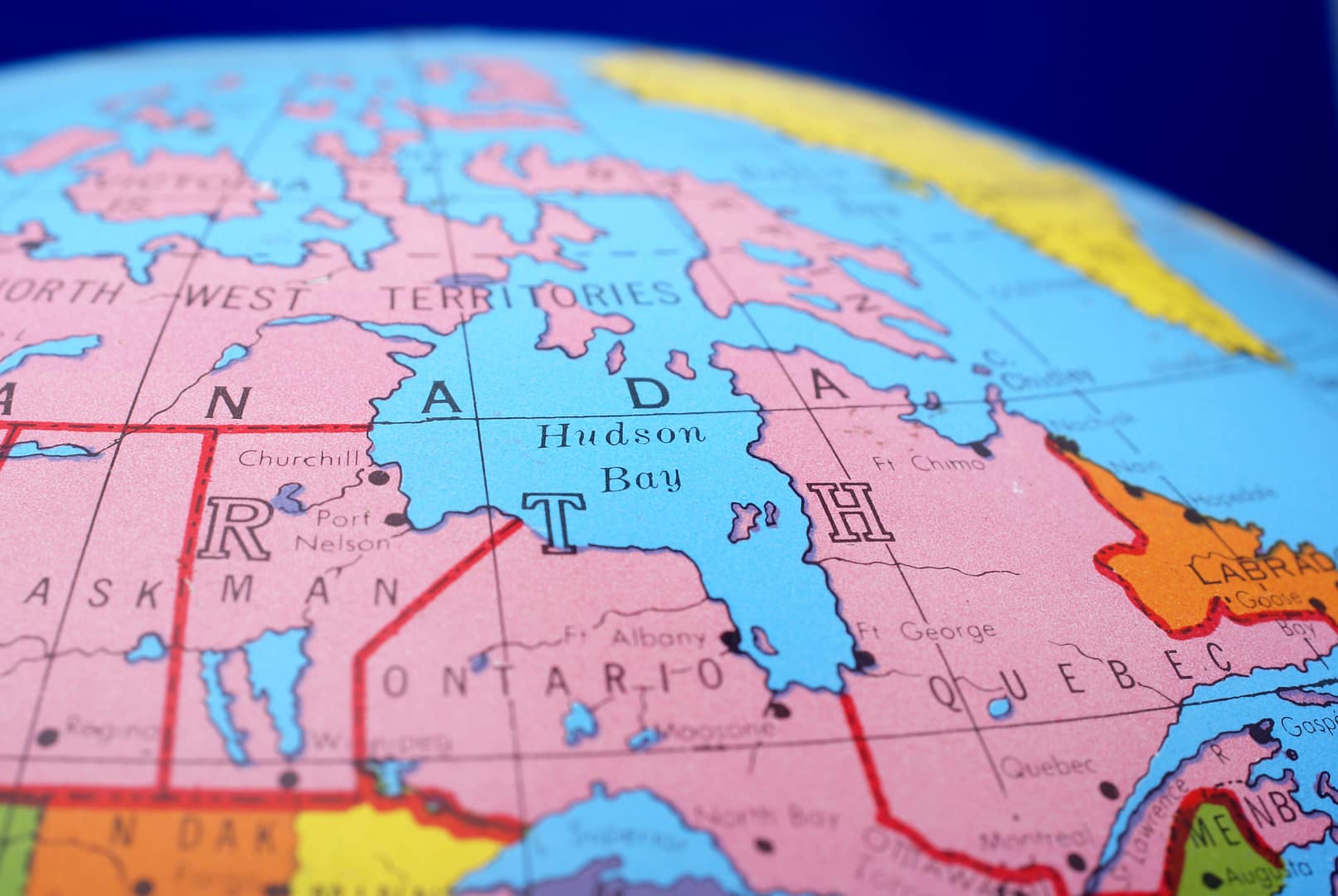 Quebec map iStock 172927850