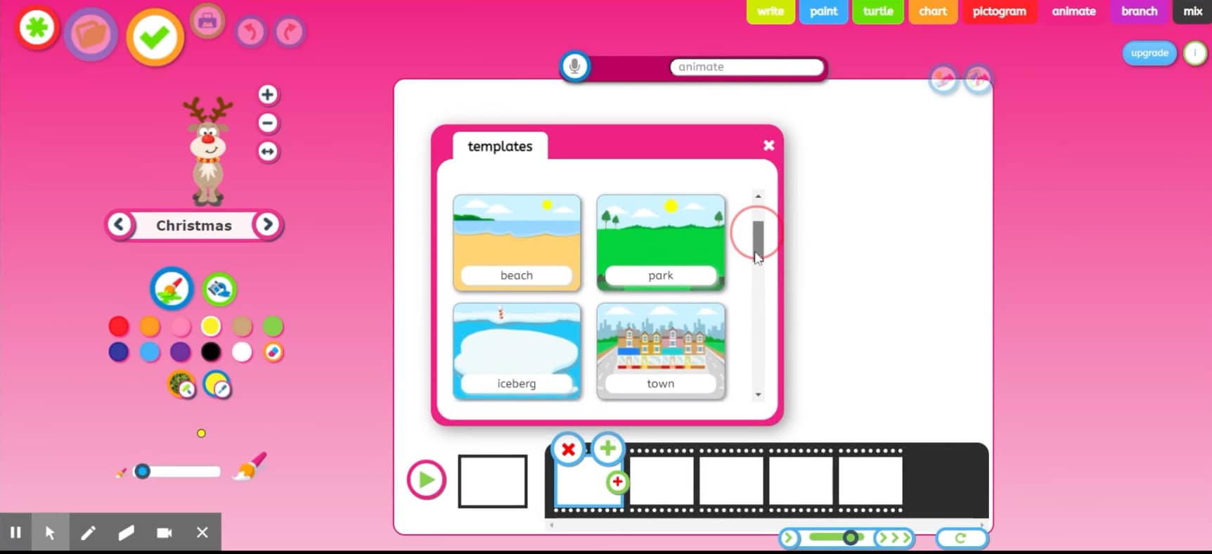 Pupil video: Using the pen tool