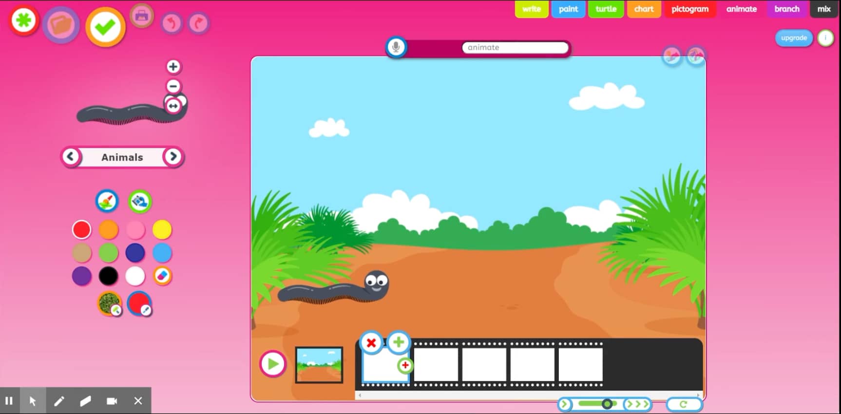 Pupil video: Onion skinning
