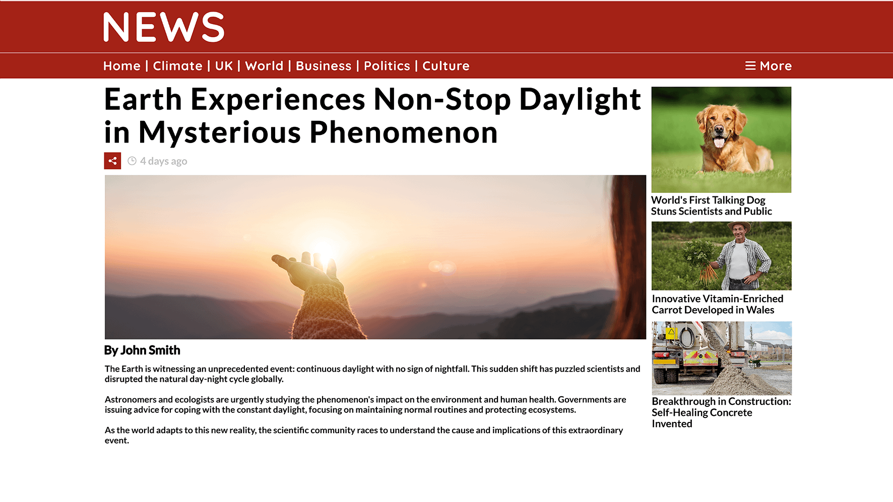 Skills showcase: HTML