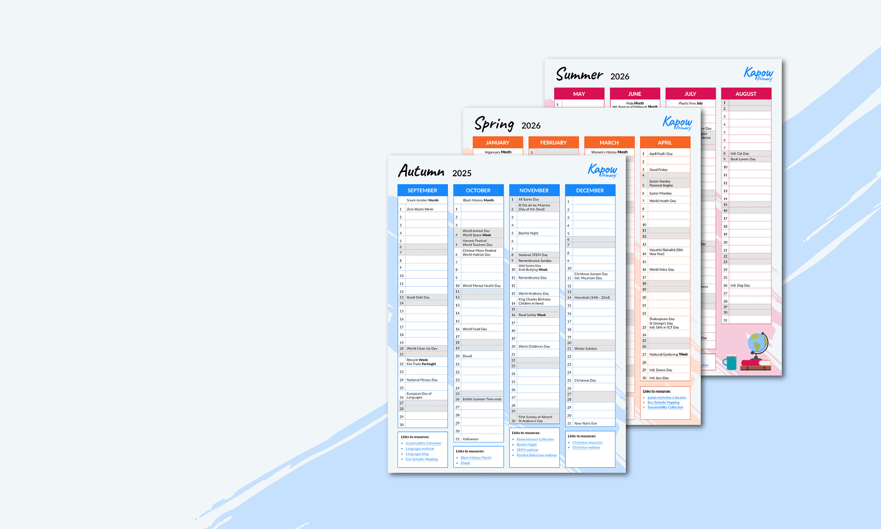 Annual Planner 2025 – 2026