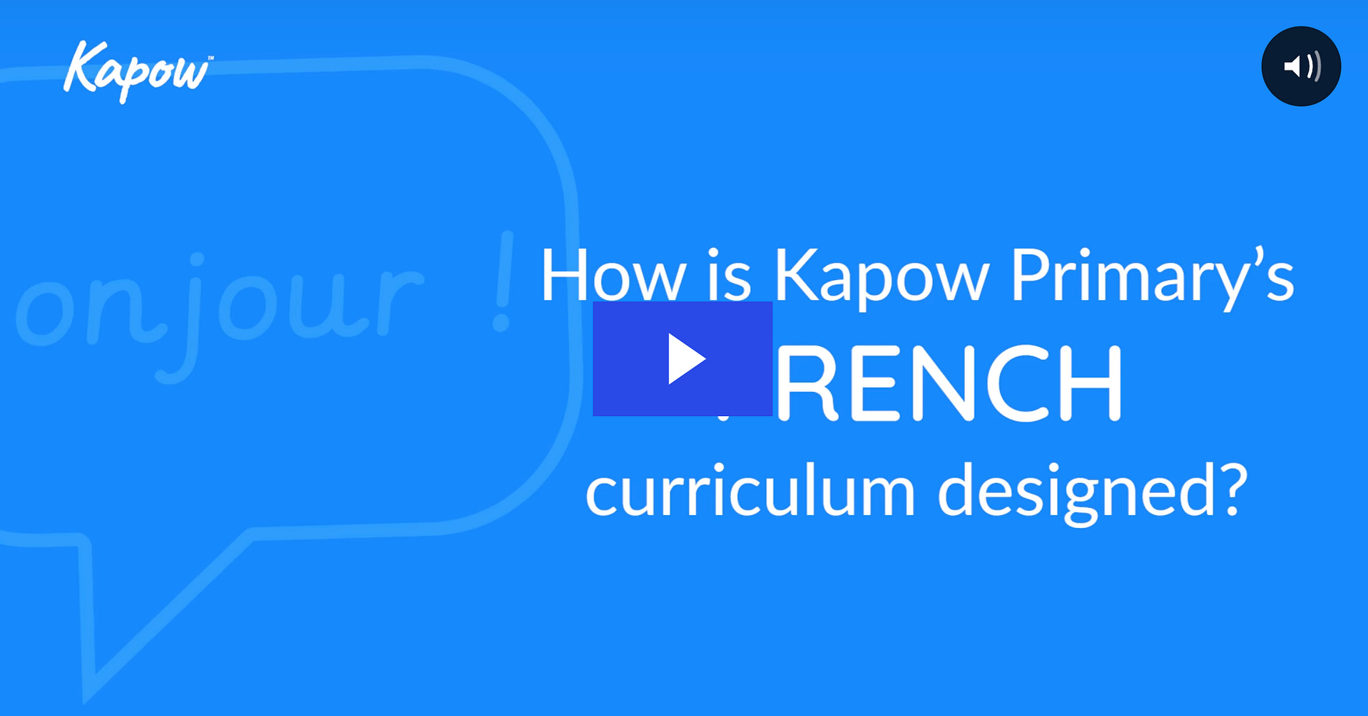 Subject leader video: How is Kapow Primary’s French curriculum designed?