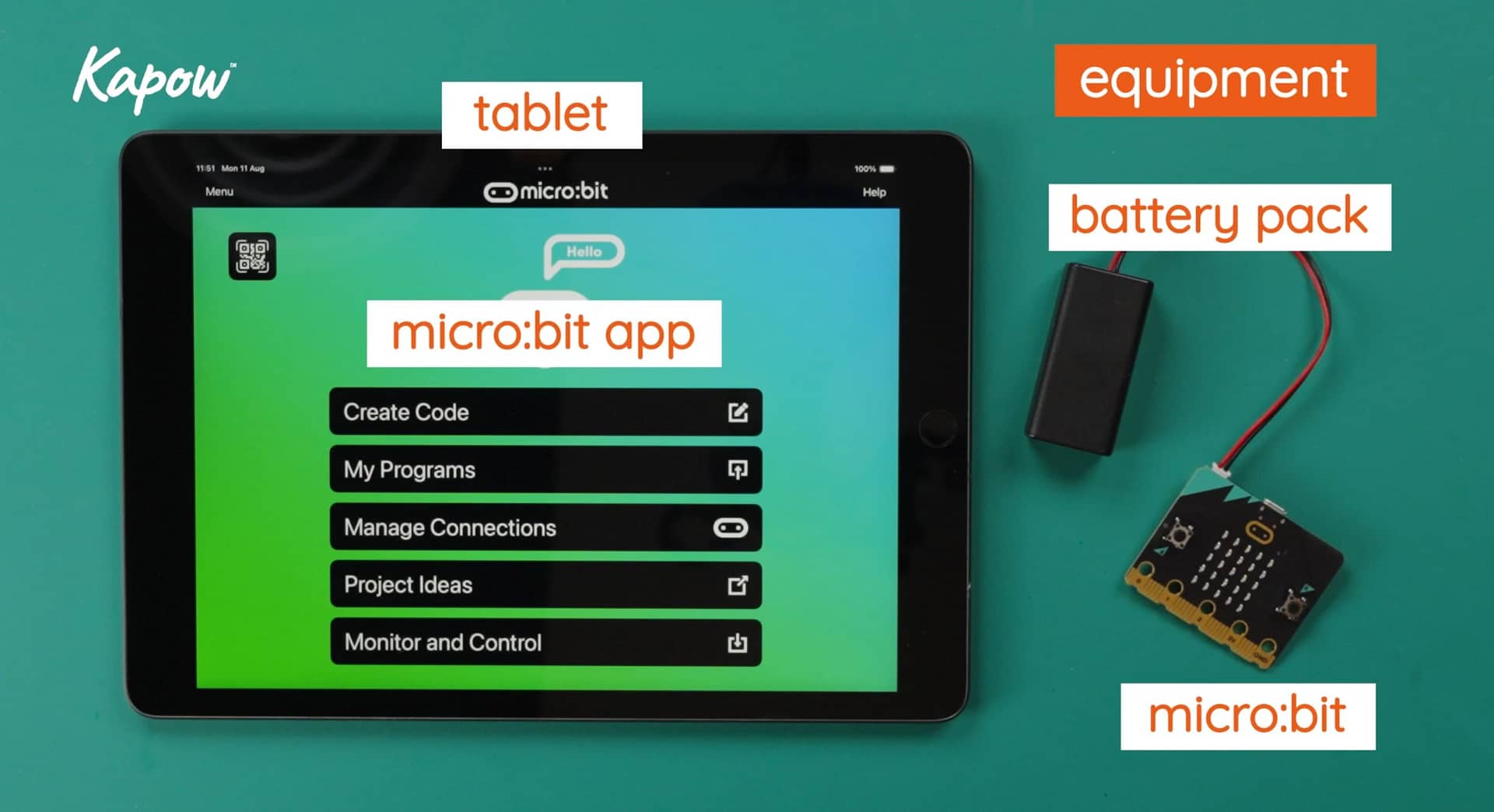 Pupil video: Pairing the micro:bit (tablet version)