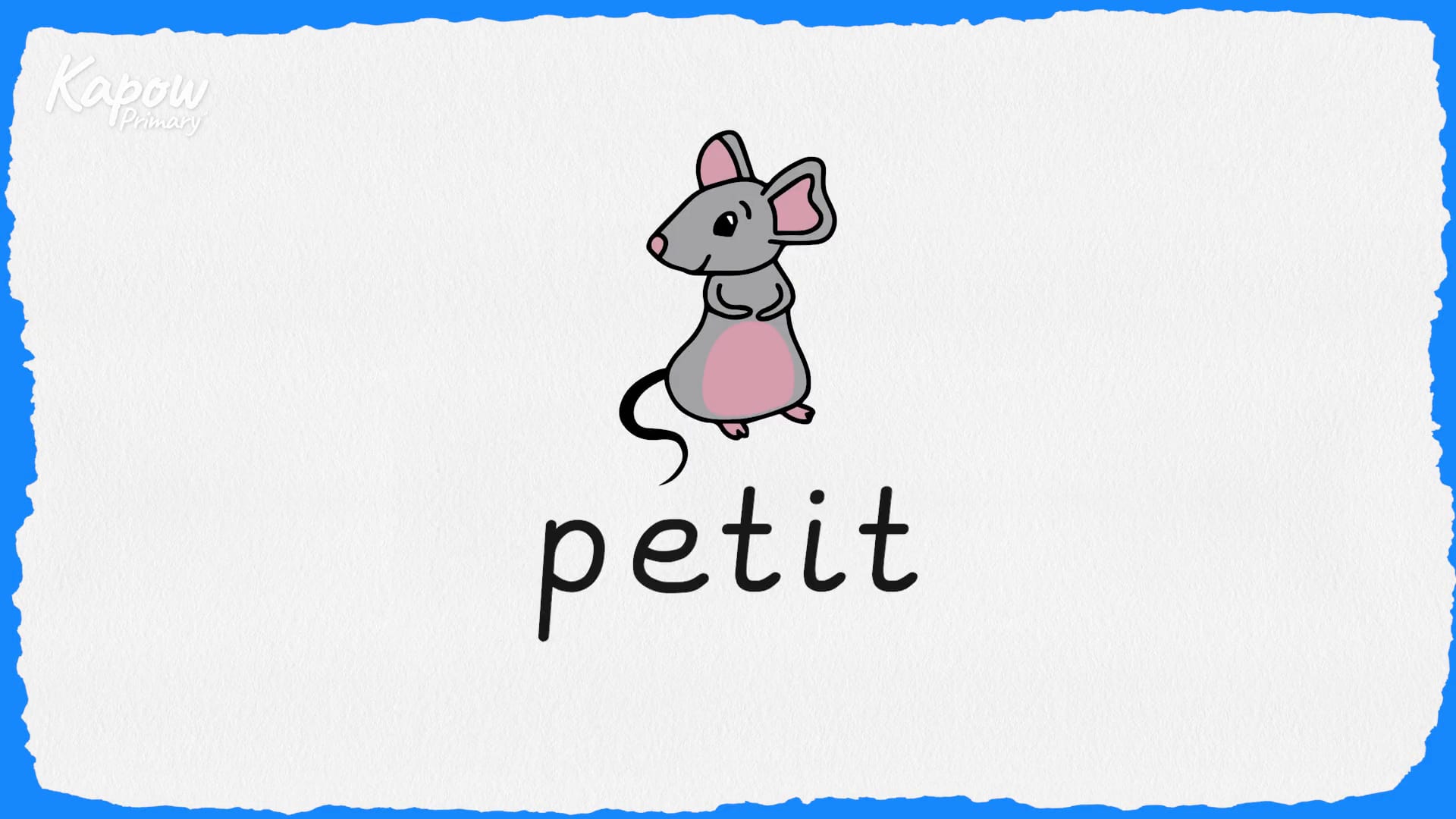 French phonics: i