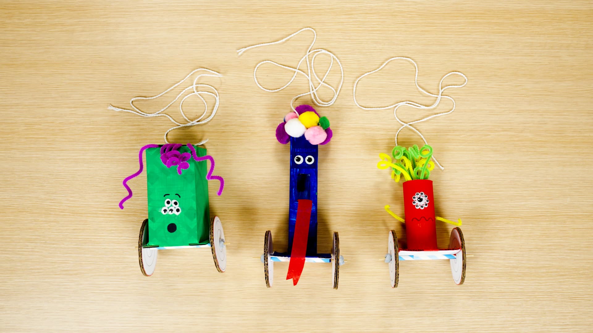 Lesson 5: Making a pull-along toy
