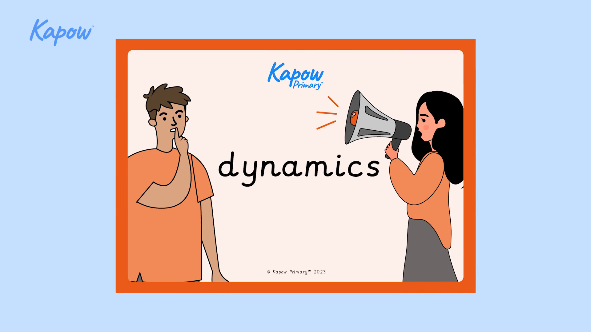 Music teacher skills KS1 dynamics