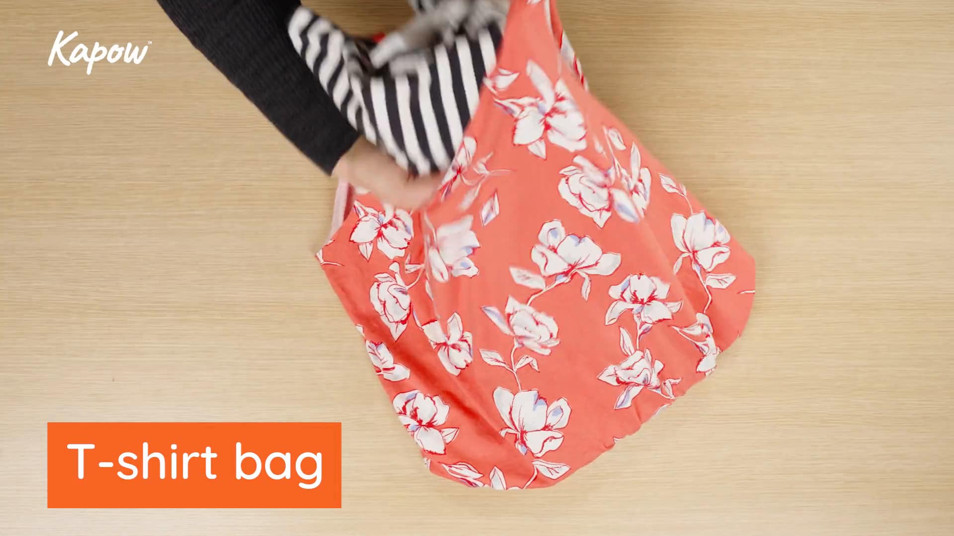 Pupil video: T-shirt transformation