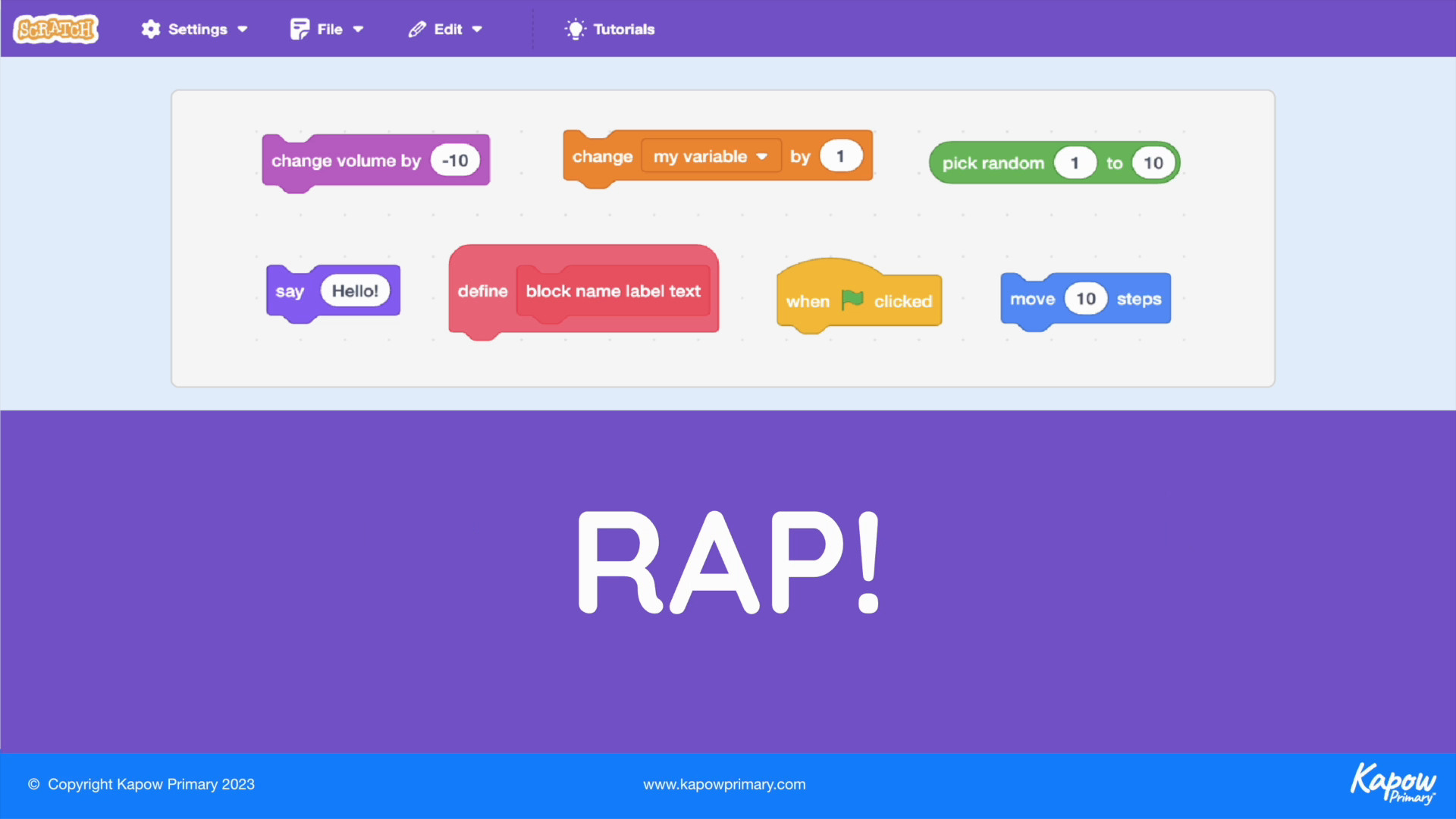 Pupil video: Scratchy rap