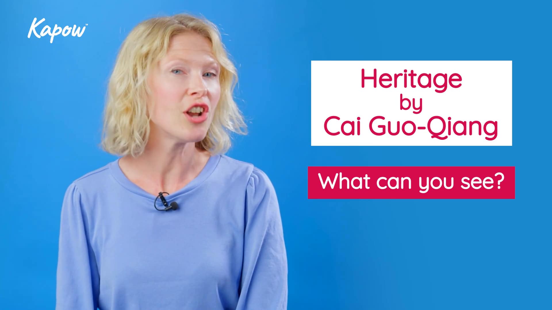 Teacher video: Creative concepts