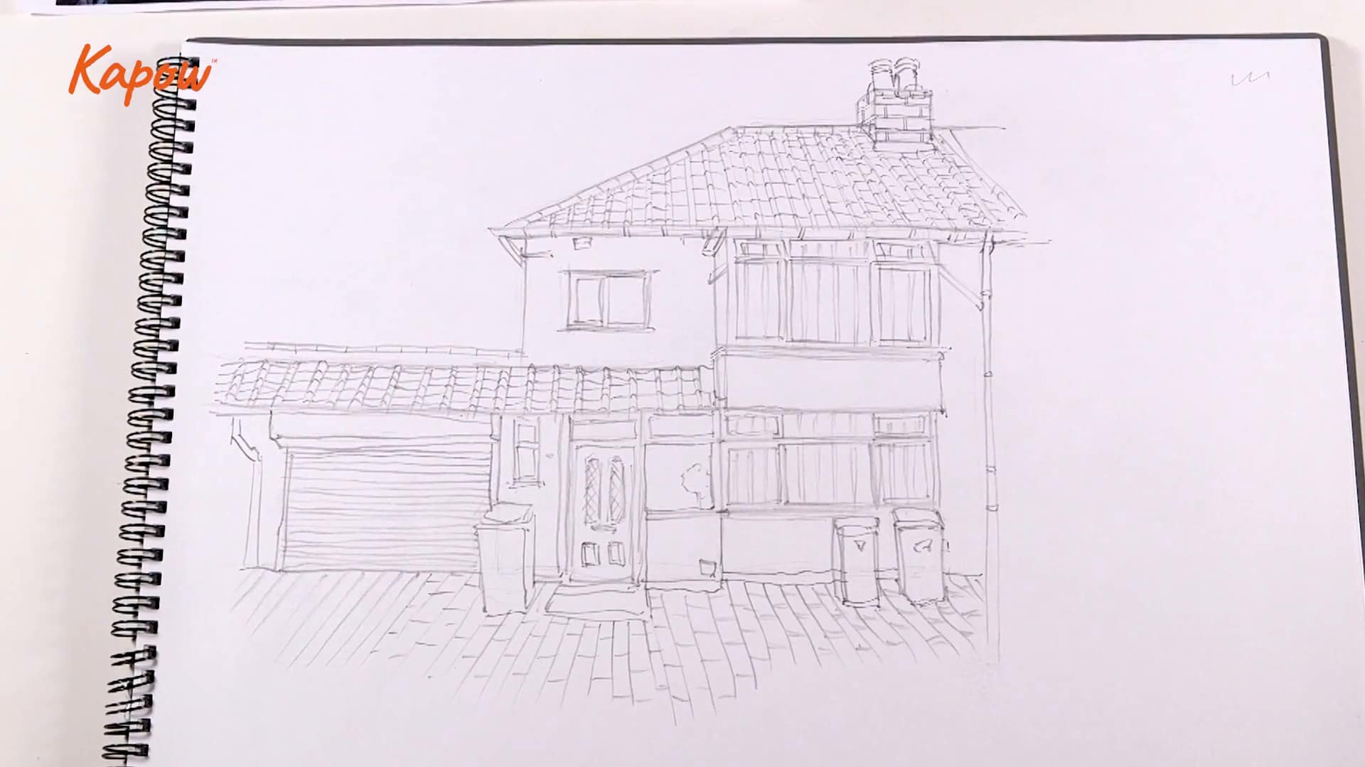 Pupil video: House drawing