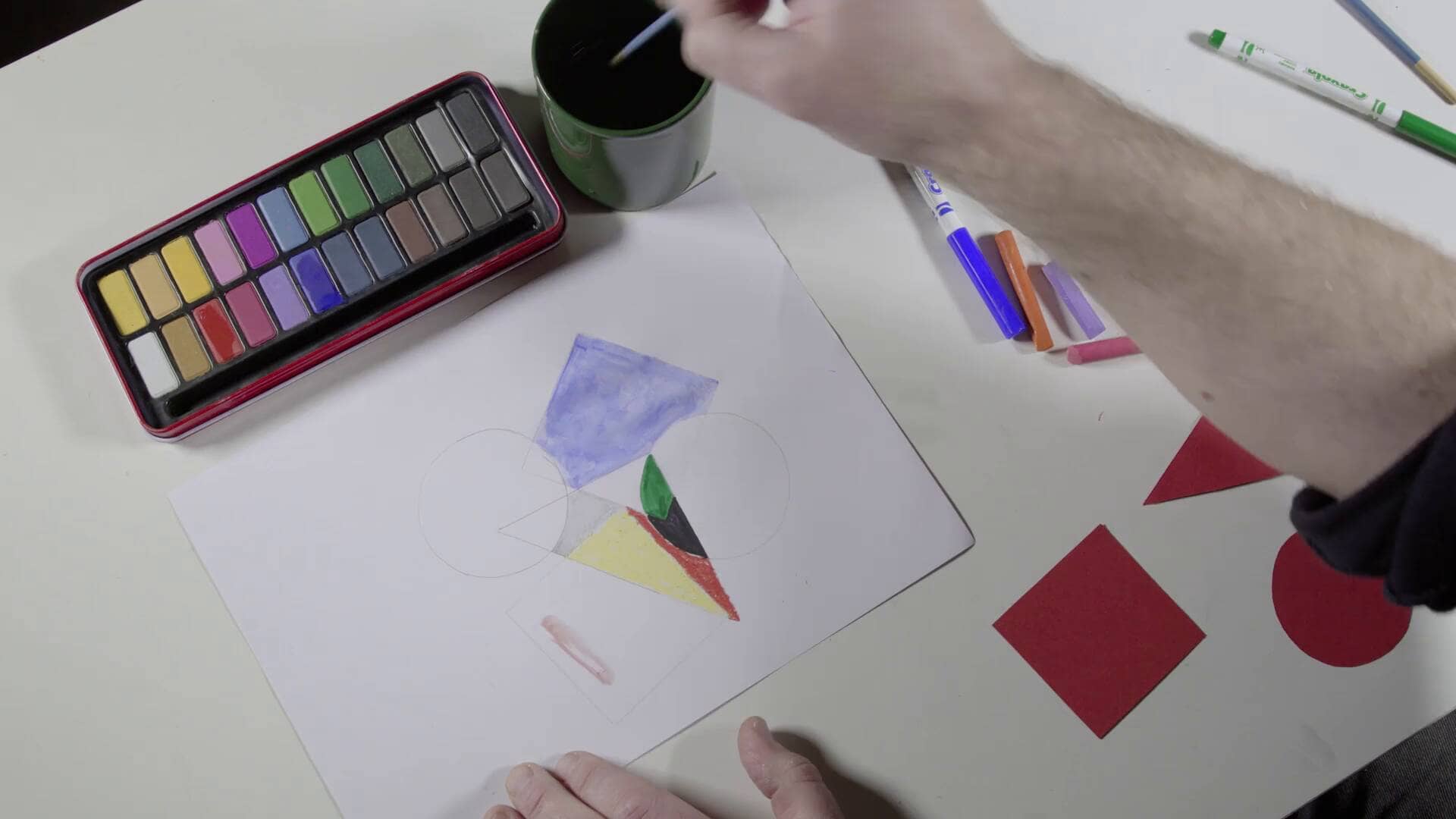 Teacher video: Experimenting with media