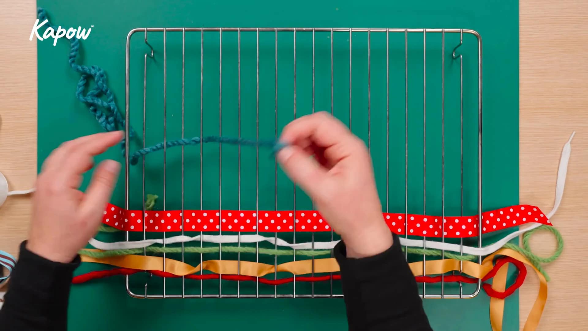 Pupil video: Weaving